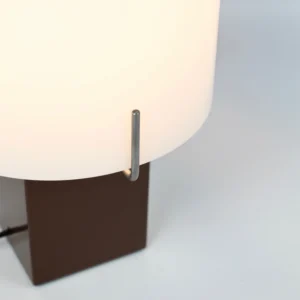 a close up of a lamp
