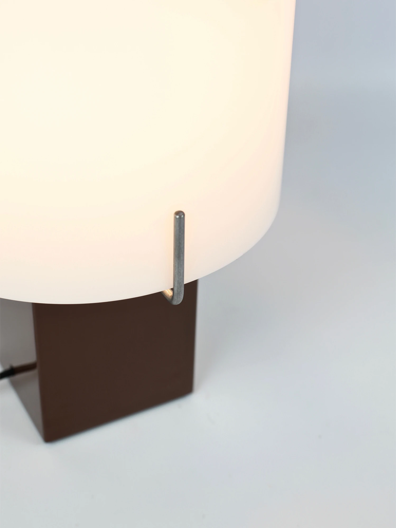 a close up of a lamp