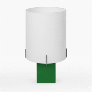 Deep Green lamp by Studio Larum – modern green designer lighting handcrafted in Poland.