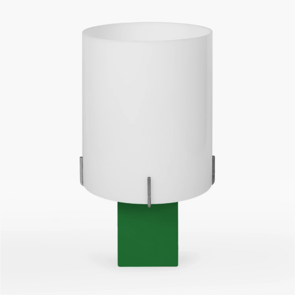 Deep Green lamp by Studio Larum – modern green designer lighting handcrafted in Poland.