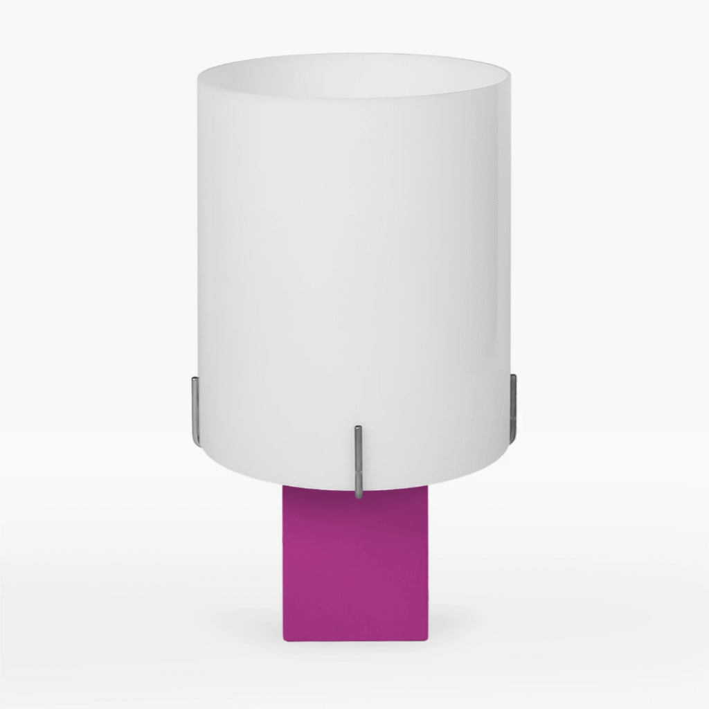 Black Eye designer lamp by Studio Larum – minimalist black table lamp handcrafted in Poland.