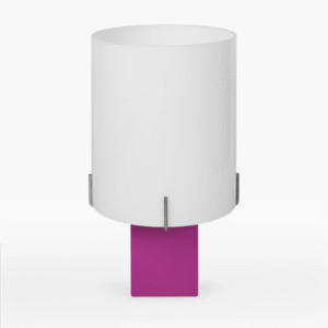 Black Eye designer lamp by Studio Larum – minimalist black table lamp handcrafted in Poland.