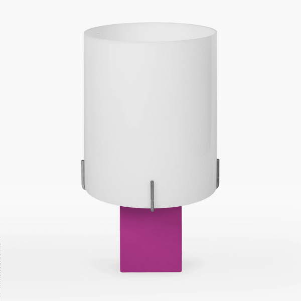 Black Eye designer lamp by Studio Larum – minimalist black table lamp handcrafted in Poland.